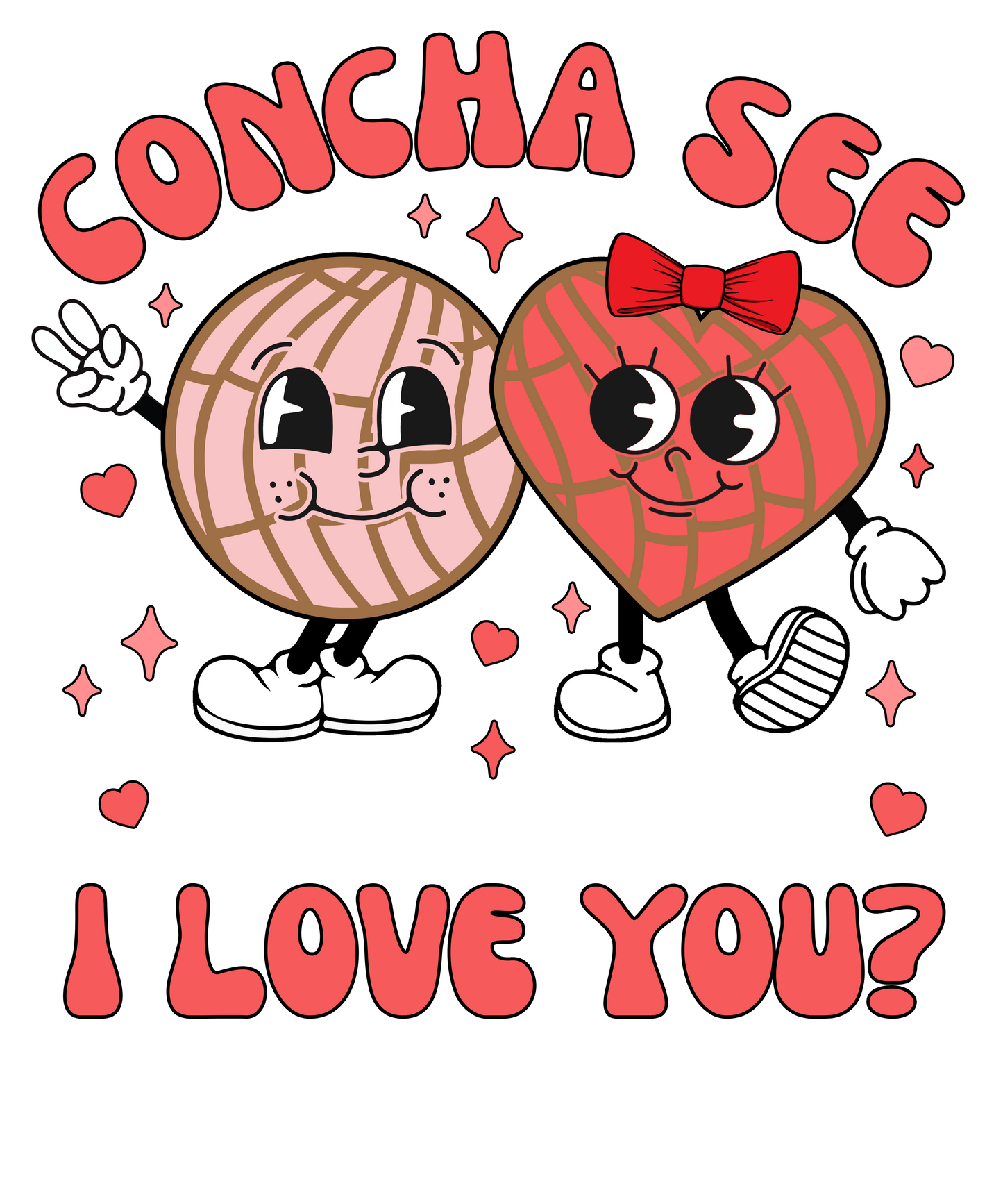 Valentine Concha Gang Sheet
