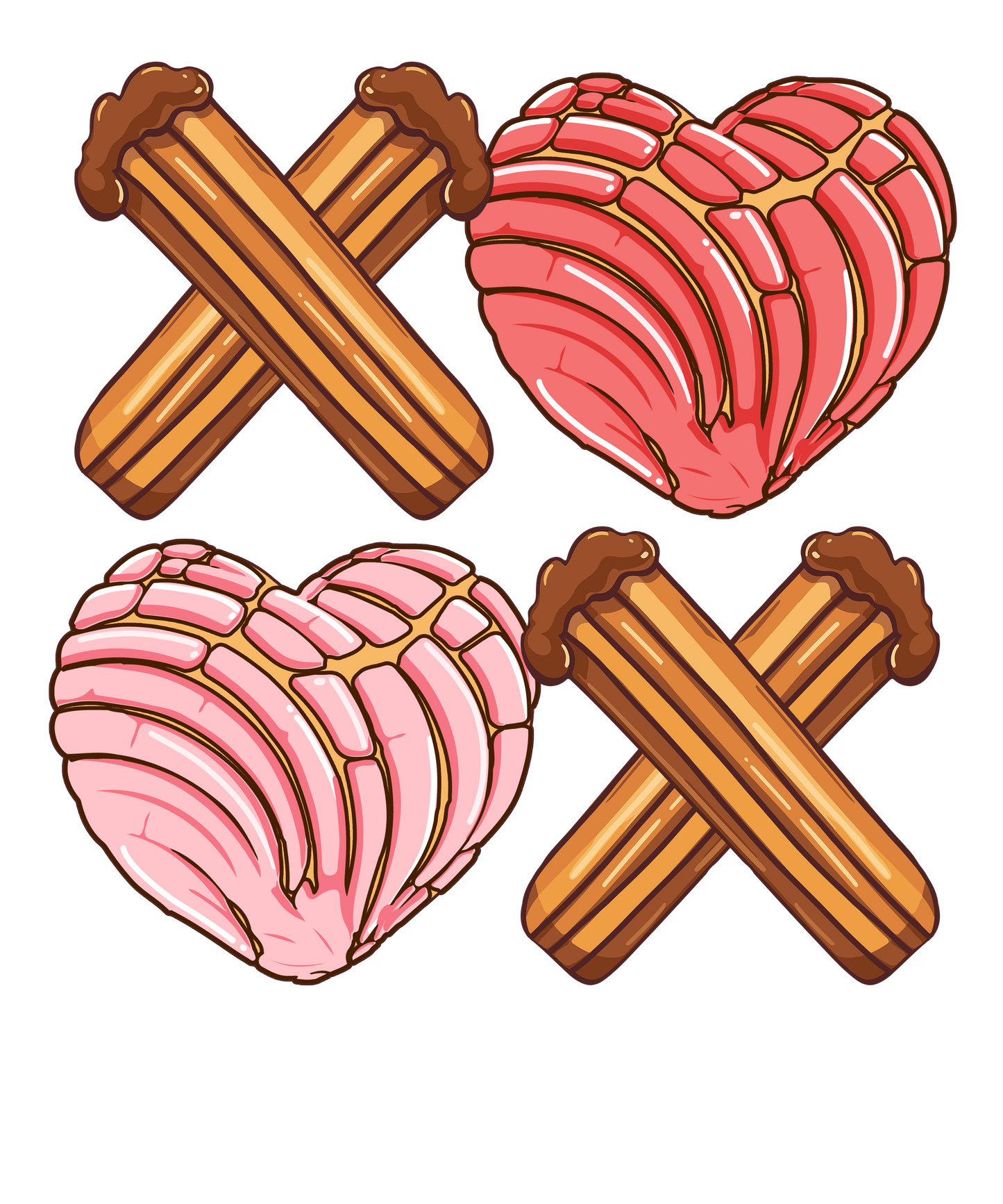 Valentine Concha Gang Sheet