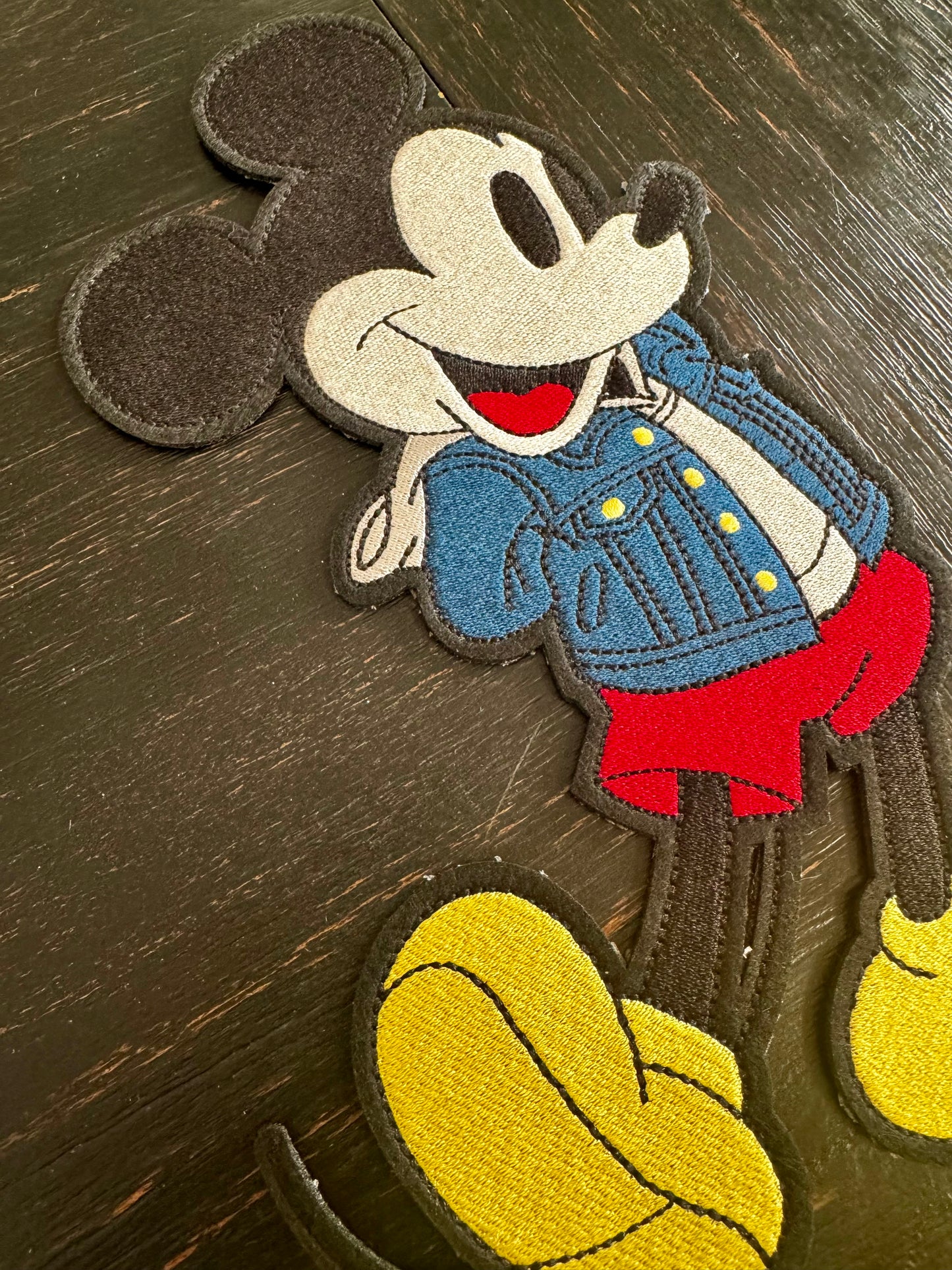 Mouse with Jean Jacket patch