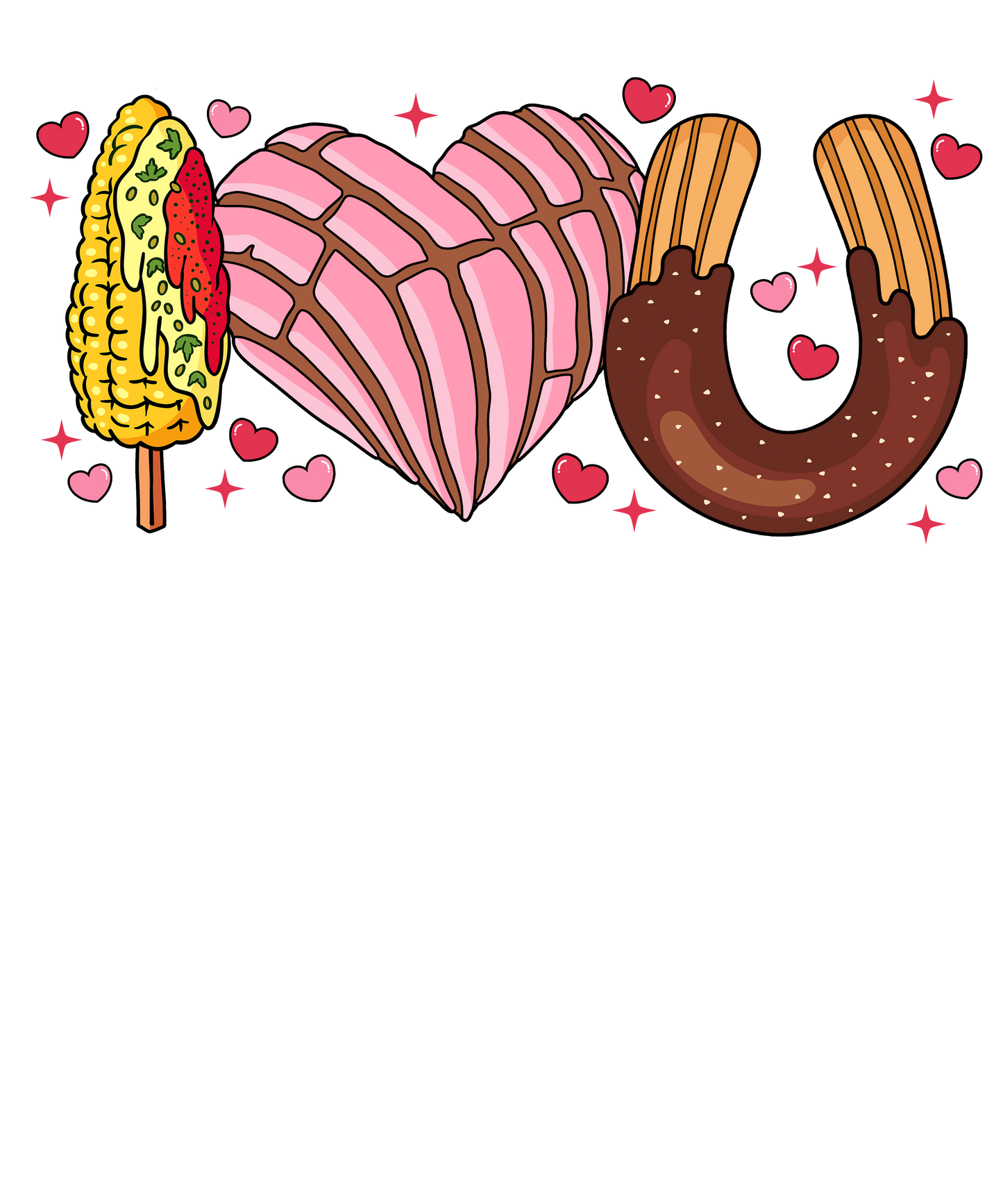 Valentine Concha Gang Sheet