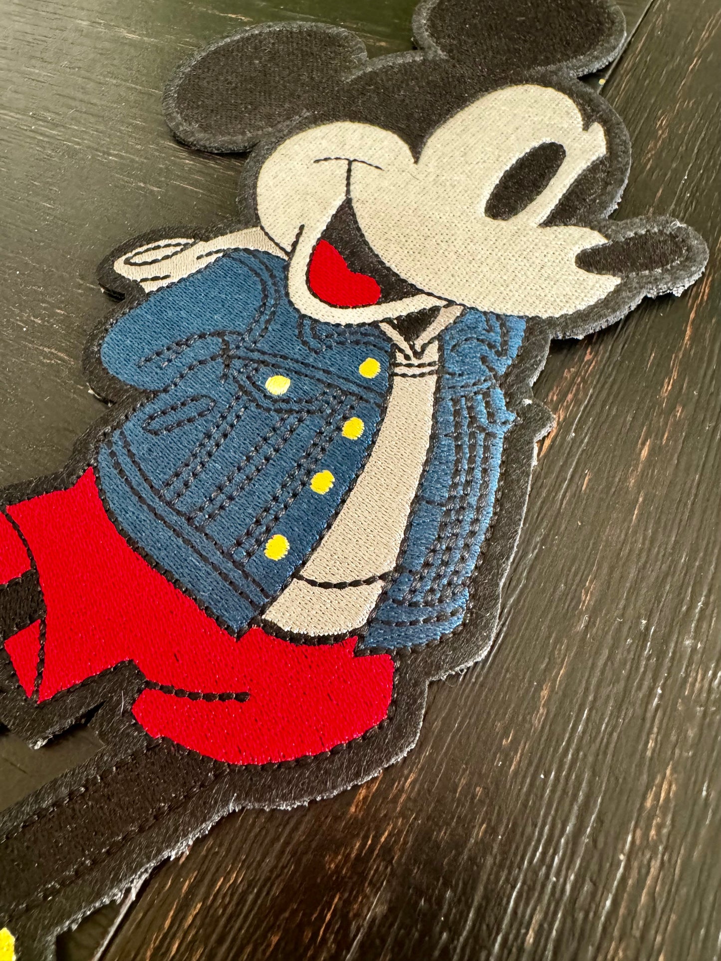 Mouse with Jean Jacket patch