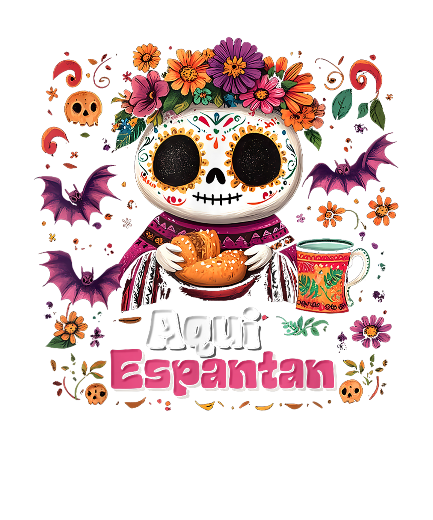 Hispanic Christmas DTF Print Transfer GANG SHEET - High-Quality, Vibrant Designs for Apparel