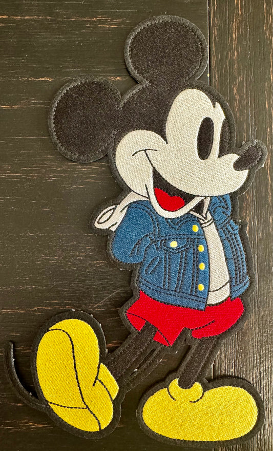 Mouse with Jean Jacket patch