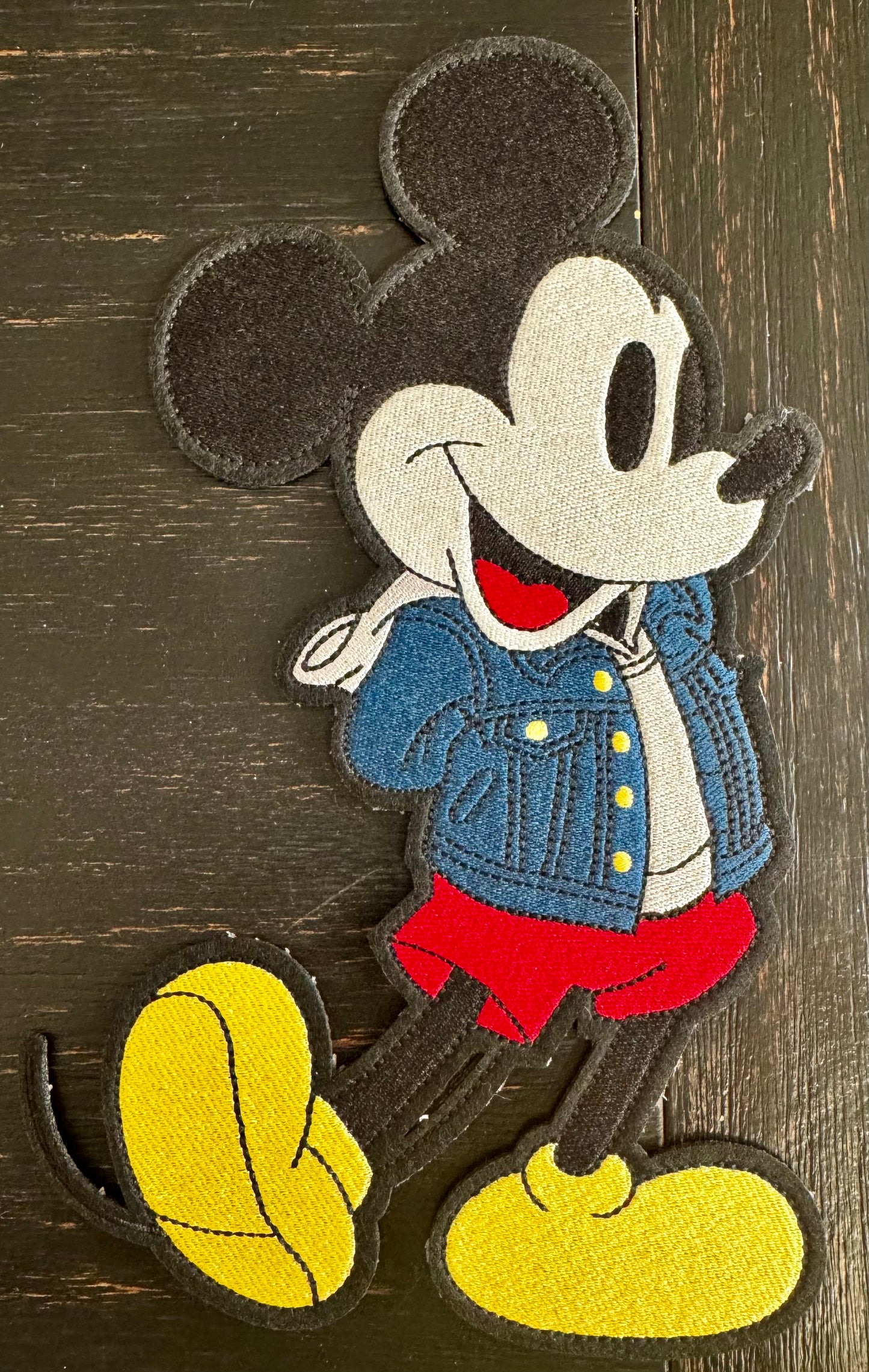 Mouse with Jean Jacket patch