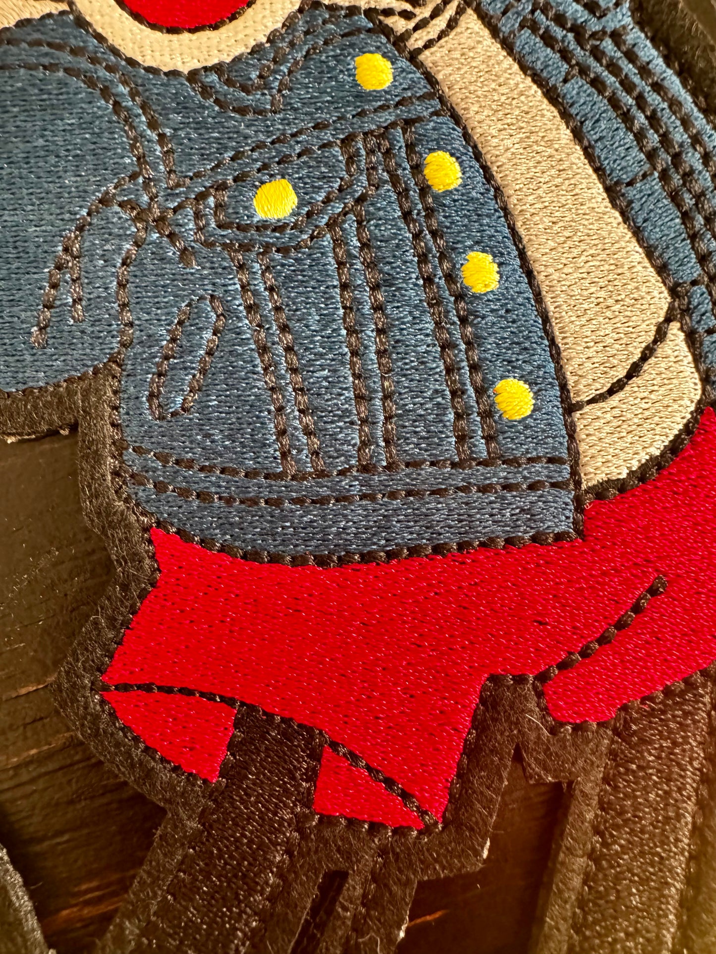Mouse with Jean Jacket patch