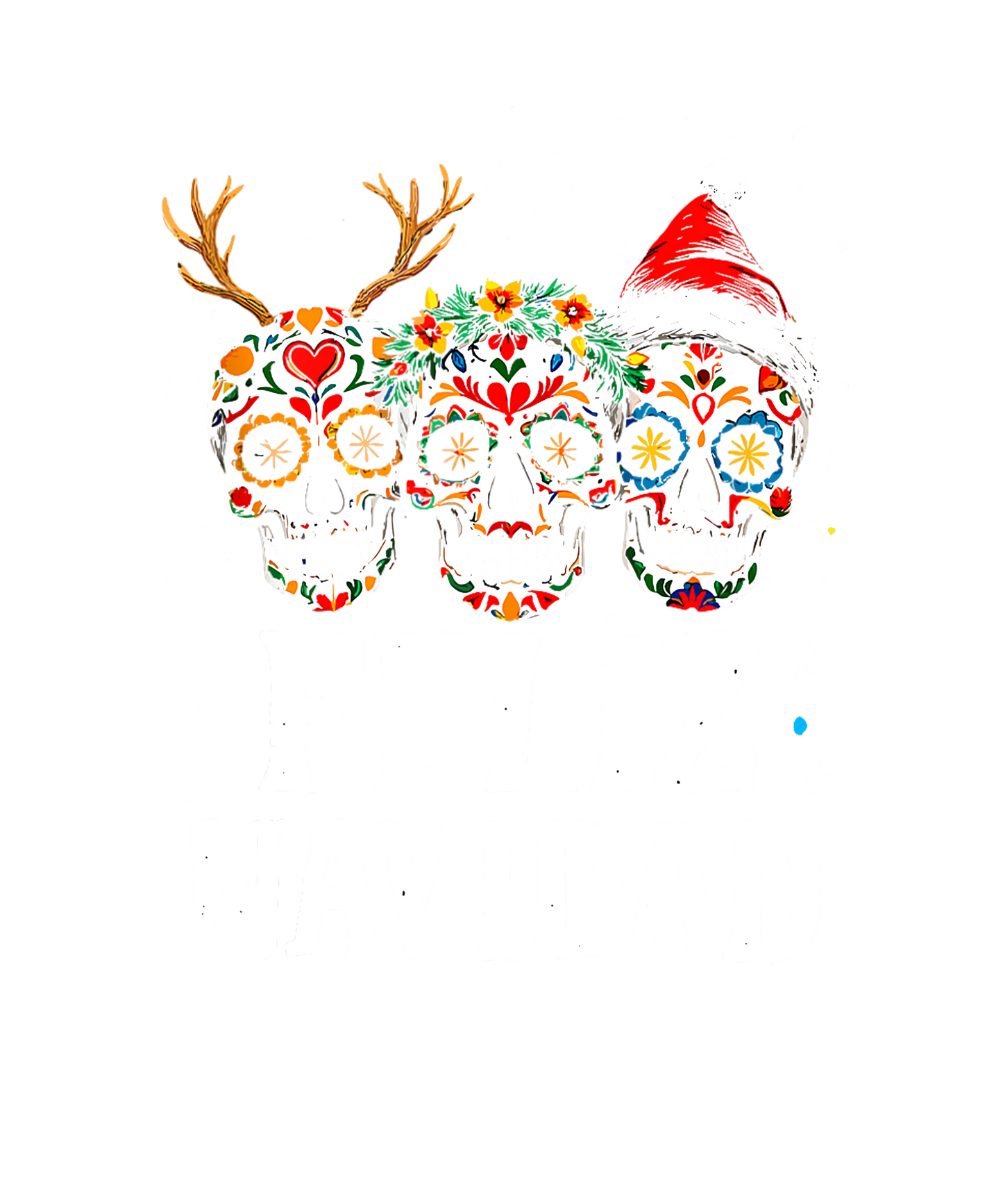 Hispanic Christmas DTF Print Transfer GANG SHEET - High-Quality, Vibrant Designs for Apparel