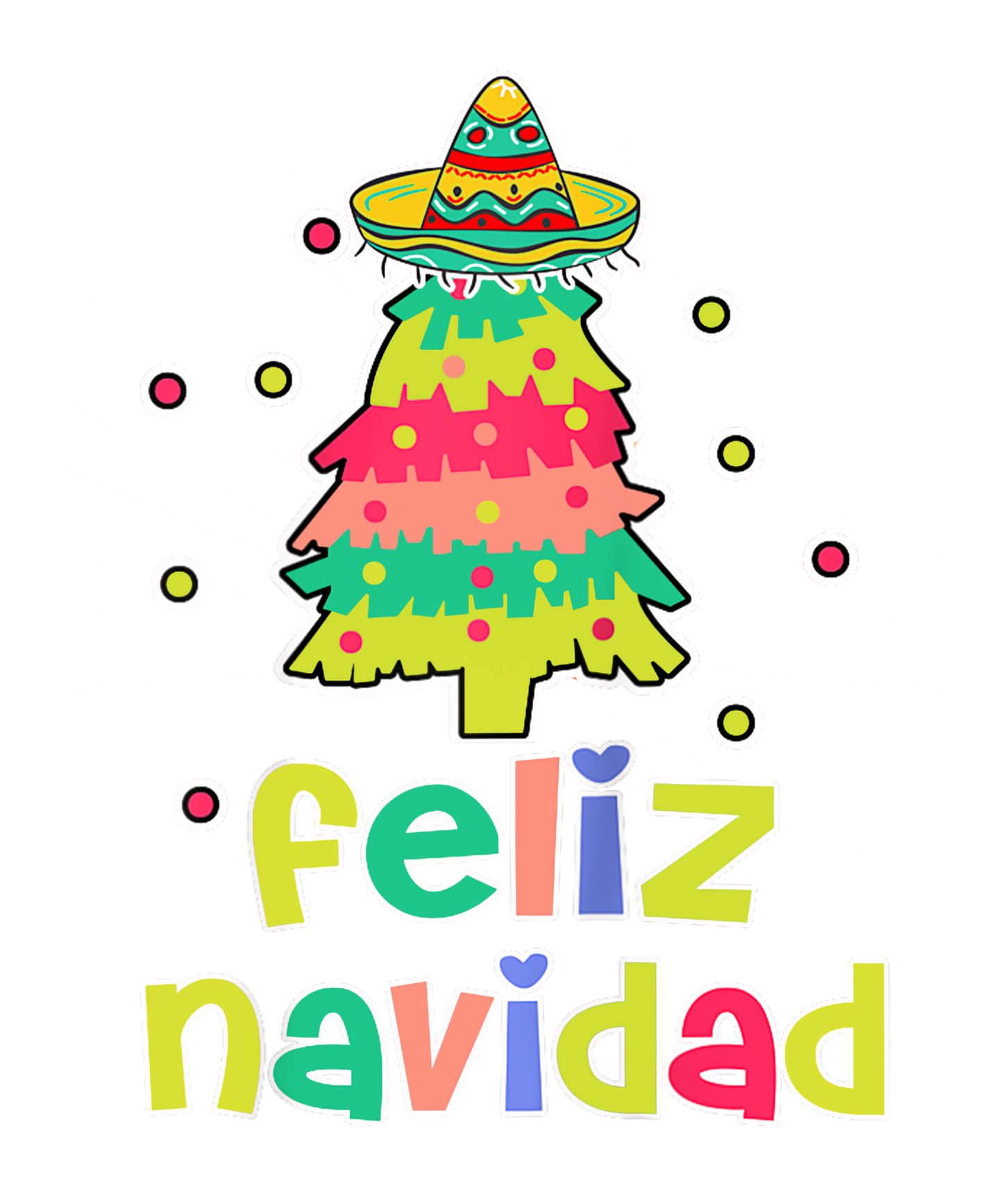 Hispanic Christmas DTF Print Transfer GANG SHEET - High-Quality, Vibrant Designs for Apparel