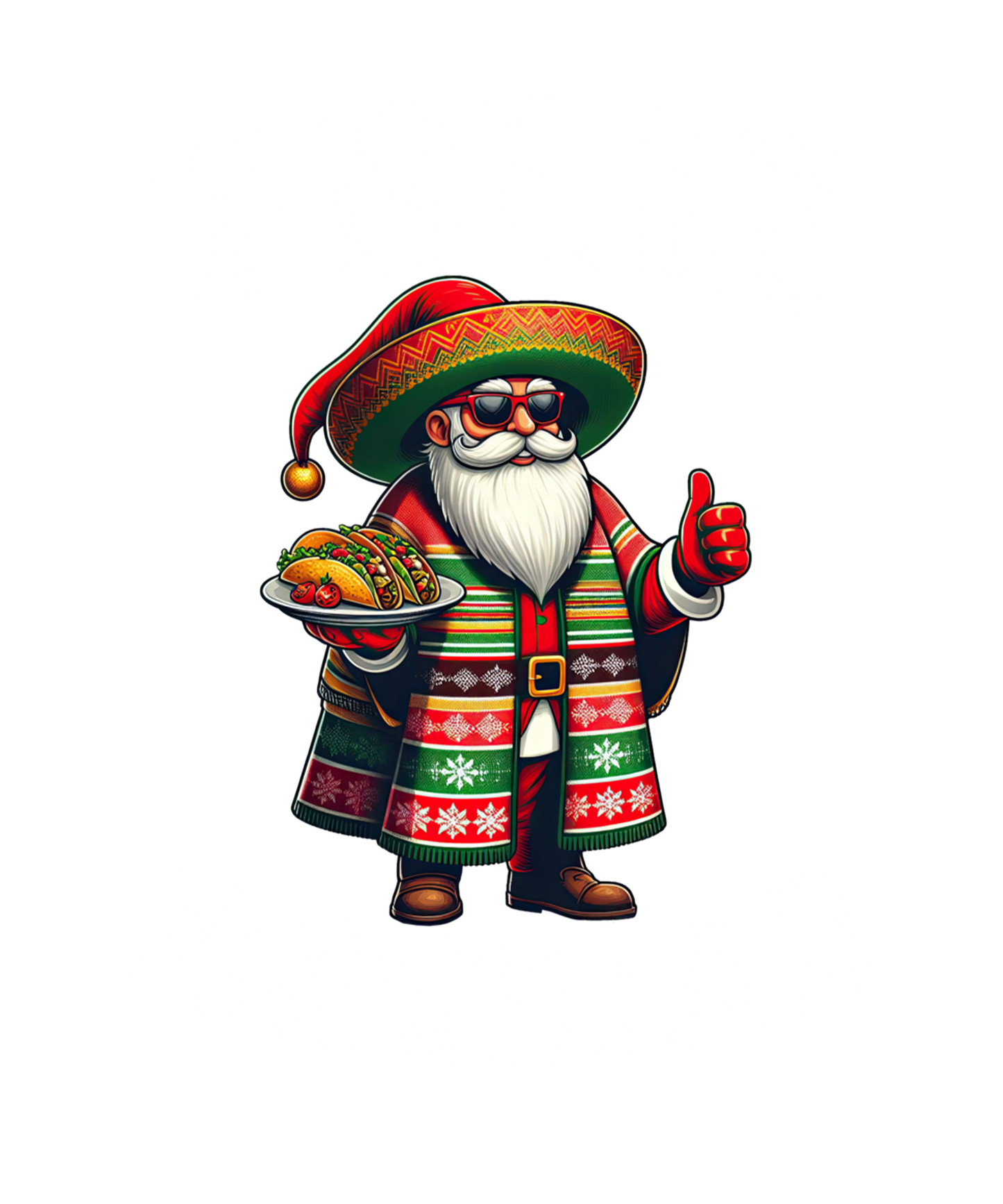 Hispanic Christmas DTF Print Transfer GANG SHEET - High-Quality, Vibrant Designs for Apparel