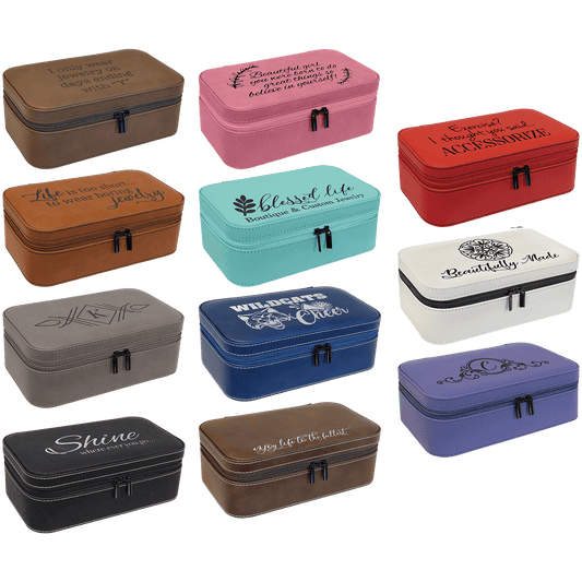 Leatherette Jewelry Box - Personalized