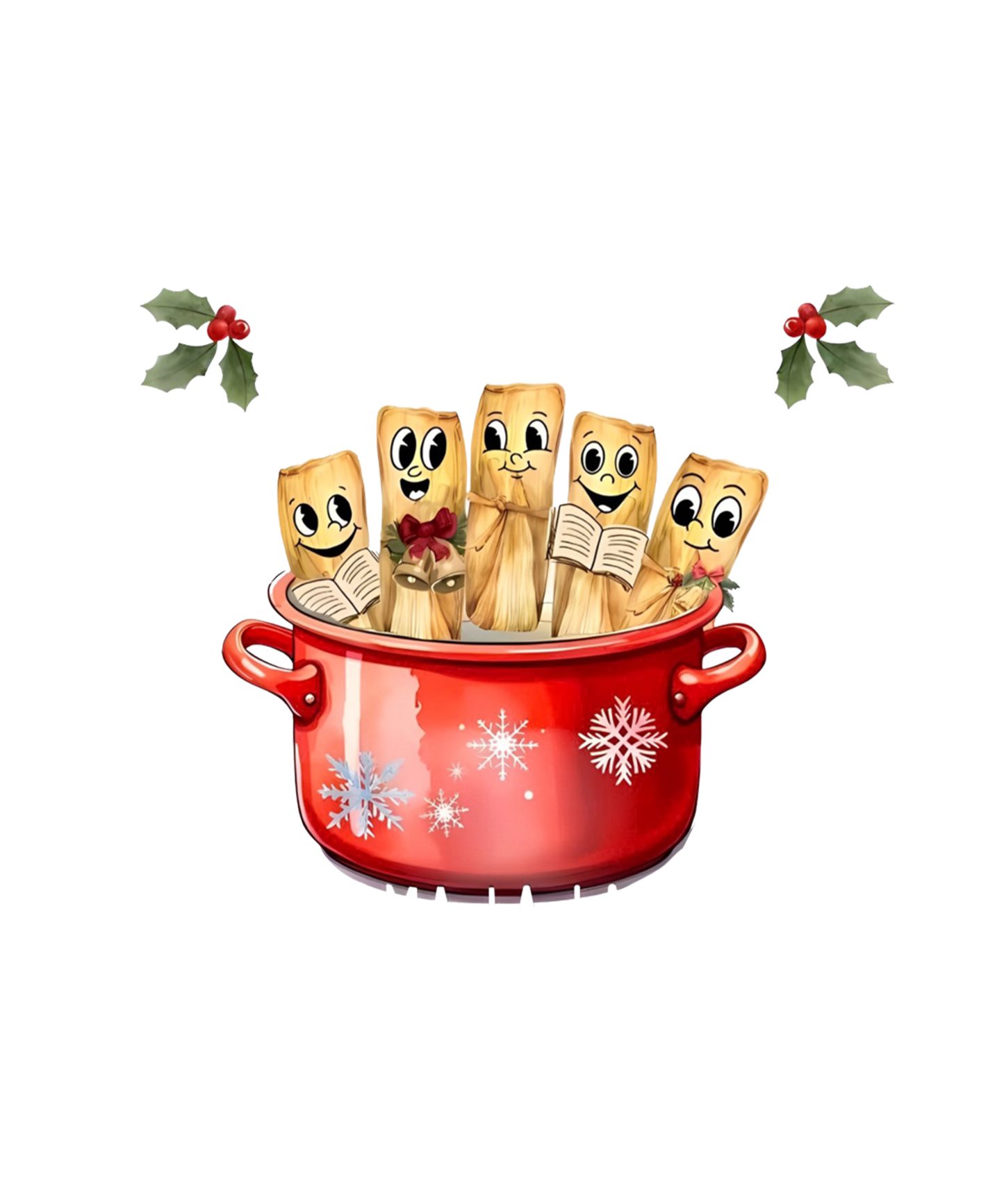 Hispanic Christmas DTF Print Transfer GANG SHEET - High-Quality, Vibrant Designs for Apparel