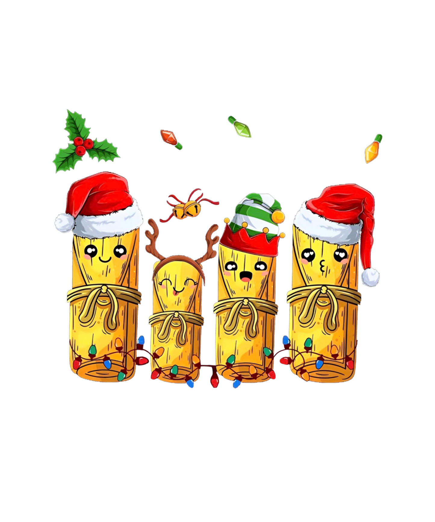 Hispanic Christmas DTF Print Transfer GANG SHEET - High-Quality, Vibrant Designs for Apparel