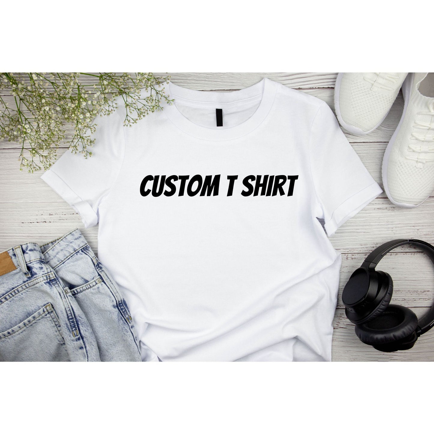 Custom T-Shirt - High-Quality DTF Print